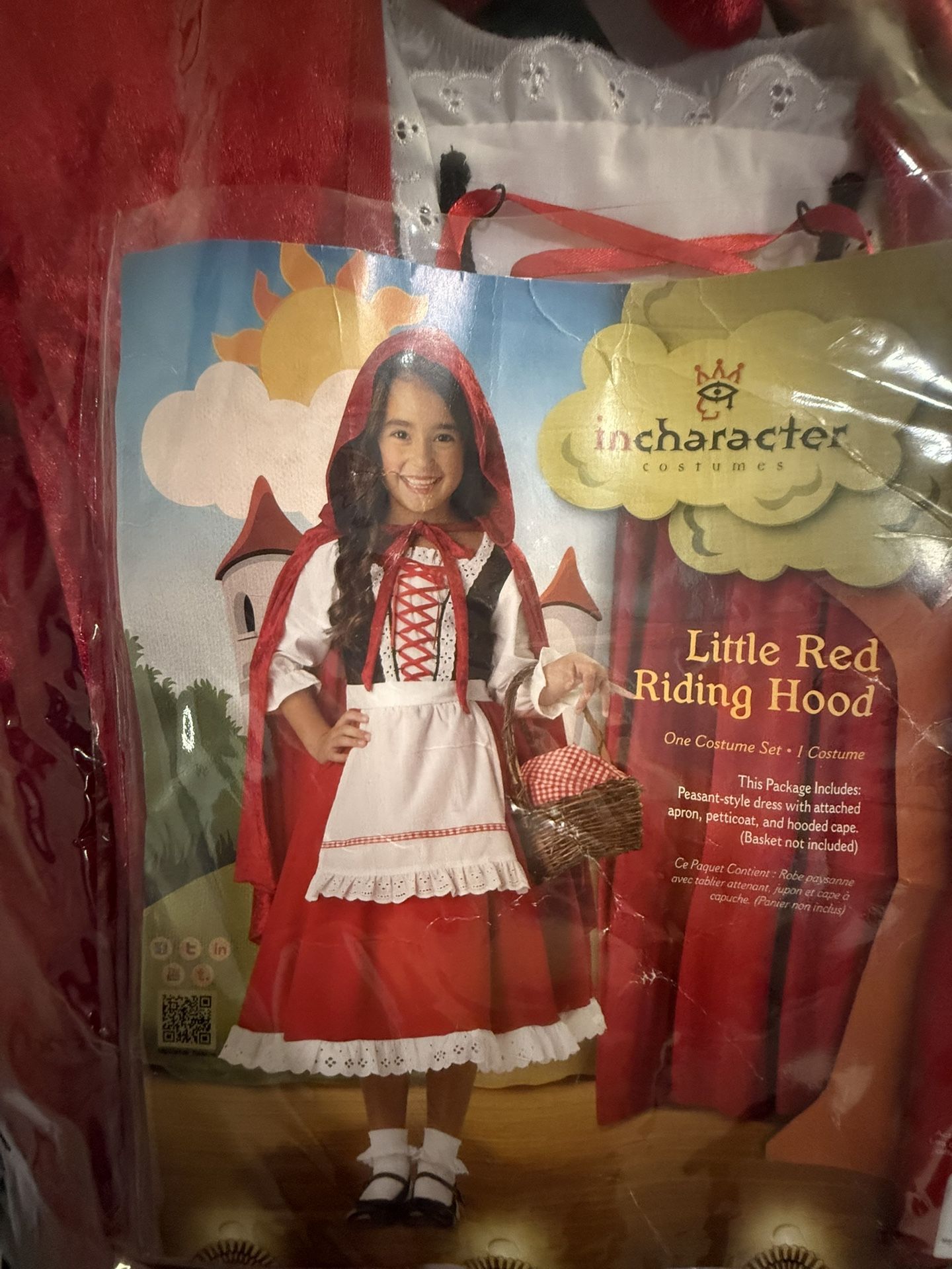 Little Red Riding Hood costume size 7 9