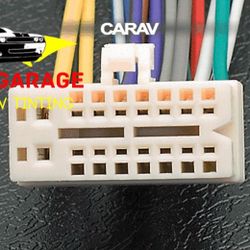 CLARION AX-; DB-; DXZ-; MRX-; PX-series (select models)  Clarion 16 Pin Aftermarket Car Stereo Radio Audio Wire Harness Connector PlugCLA16PIN CL2X8-0