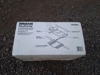 Broan NuTone 765H80L Ventilation Fan with Light and Heater
