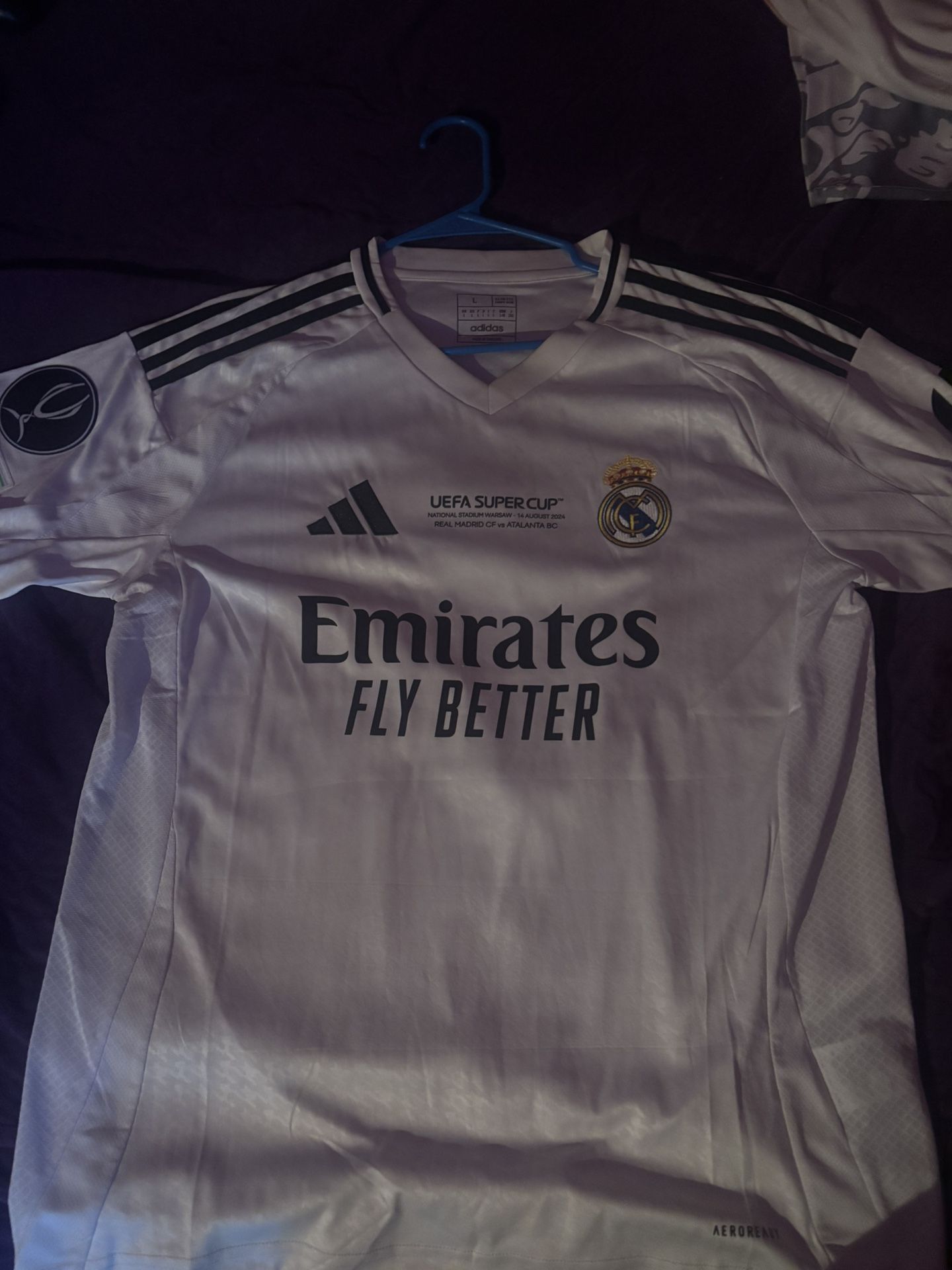 UEFA Súper Cup Real Madrid Jersey