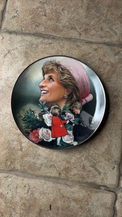 Plato De Decoration Princess Diana.