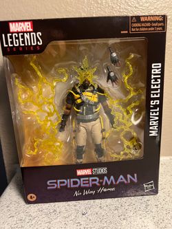 Marvel Legends Electro Spider-Man No Way Home Figure
