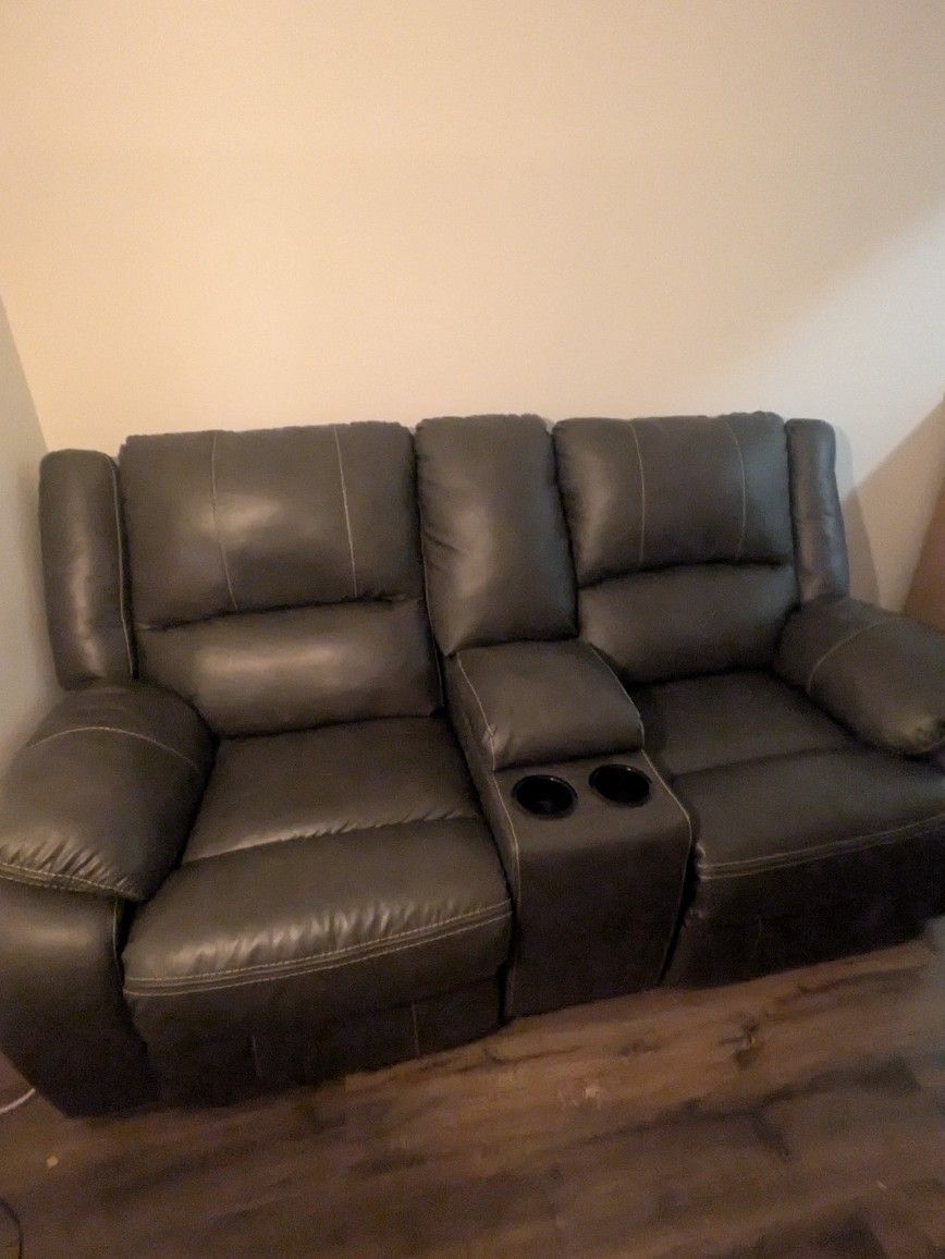 Movie Theater Reclining Sofa Couch 
