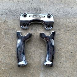 Chrome Harley Davidson 4” Risers