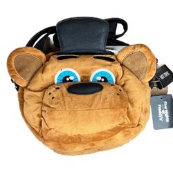 Five Nights At Freddys Fazbear Plush Crossbody Bag HOT TOPIC