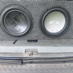 12 Inch Subwoofers And 2500watt Amp 
