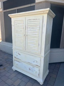 WOOD ARMOIRE