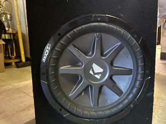 12” kicker subwoofer with box