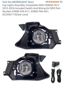WEZEMLIGHT fog light assembly for Honda CR-V 2012/2014