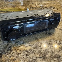BOSS Audio Systems 609UAB Multimedia Car Stereo - Single Din Radio, Bluetooth