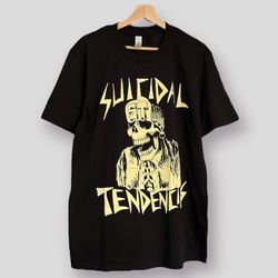 VINTAGE STYLE “SUICIDAL TENDENCIES” TEE SIZE S,M,L,XL,2XL