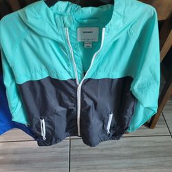 Girls XL Rain/wind Breaker Jacket