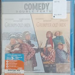 Grumpy Old Men / Grumpier Old Men (Blu-ray, 2010) Double Feature New Sealed