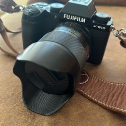 Fujifilm Camera + 2 Prime Lenses (23mm f/1.4 & 56mm f/1.4)