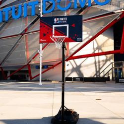 NEW NBA Clippers All star  full size portable outdoor basketball hoop