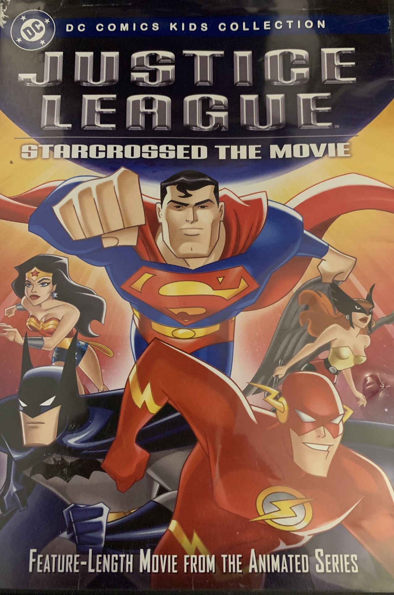 DC’s JUSTICE LEAGUE Starcrossed The Movie (DVD-2004)