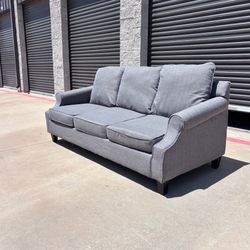FREE DELIVERY. Cute Gray Couch.