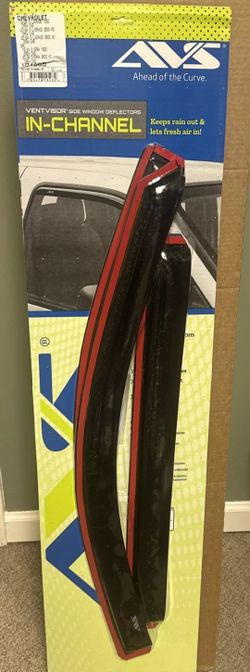 AVS In-Channel Window Deflectors For Chevy Silverado 1500 Crew Cab 19-20- 194805