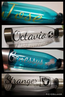 Customized water bottles