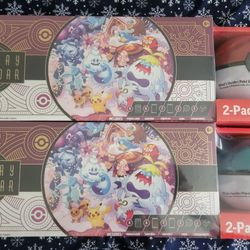 2025 Pokémon Holiday 2 Pack Calendar