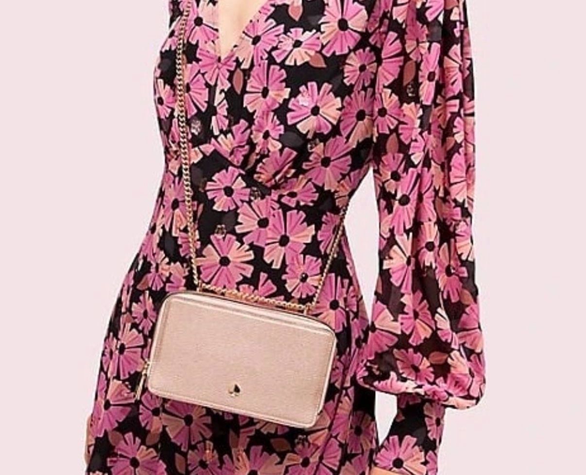 Kate Spade Rosegold Crossbody / Shoulder Purse
