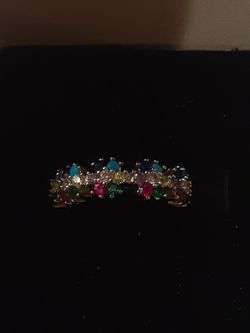 MultiColored Stones Ring