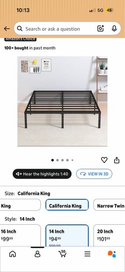 California king bed