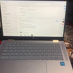HP Chromebook x360 , ChromeOS, 14", Touch screen, Intel® Core™ i3, 8GB RAM, 128GB UFS, FHD