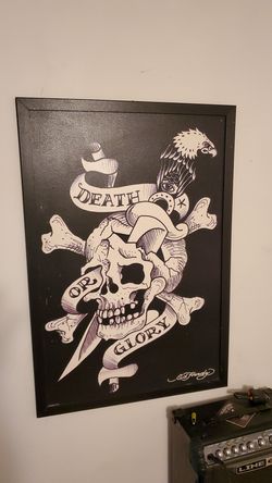 Ed Hardy print 26 x 38