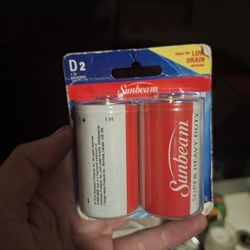 Sunbeam D2 Batteries (Pack Of 2)