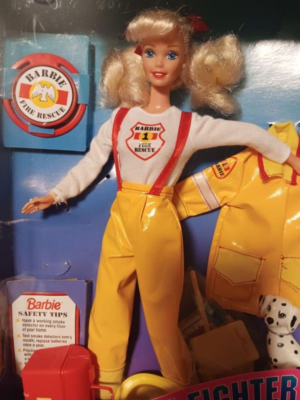 Special Edition The Career Collection We Girls Can Do Anything FIRE FIGHTER BARBIE 
