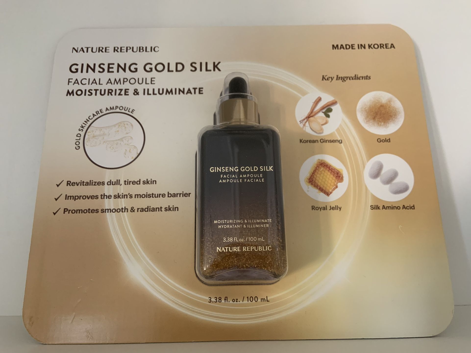 Ginseng Gold Silk Royal Jelly Korean Skincare