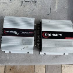 Taramps 400 Watt Full Range Mini Amps. $100 For Both 