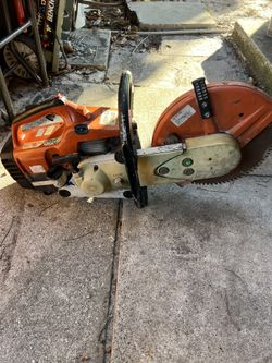 A GOOD CONCRETE SAW STIHL TS 400  Works Perfect Ready To Go  