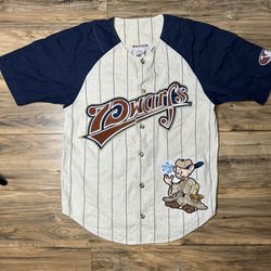 Vintage Disney 7 Dwarf Dopey Baseball Jerseys 