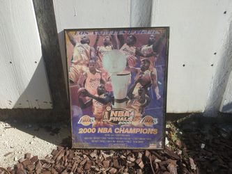 Lakers Picture Frame