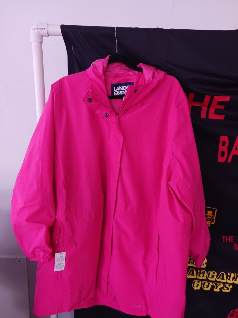 Lands End Women's Rain Coat