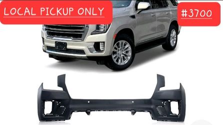 ➿️ Front Upper Bumper Cover For 2021- 2025 GMC Yukon & XL W/ Sensor Holes