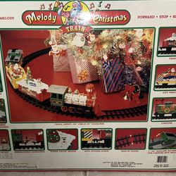 1990 Vintage Melody Christmas Train