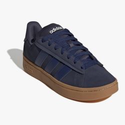 Adidas Mens Grand Court Alpha (Shadow Navy/Dark Purple/Gum)