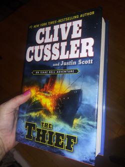 Clive Cussler hardback book