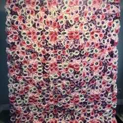 Flower Wall Backdrop