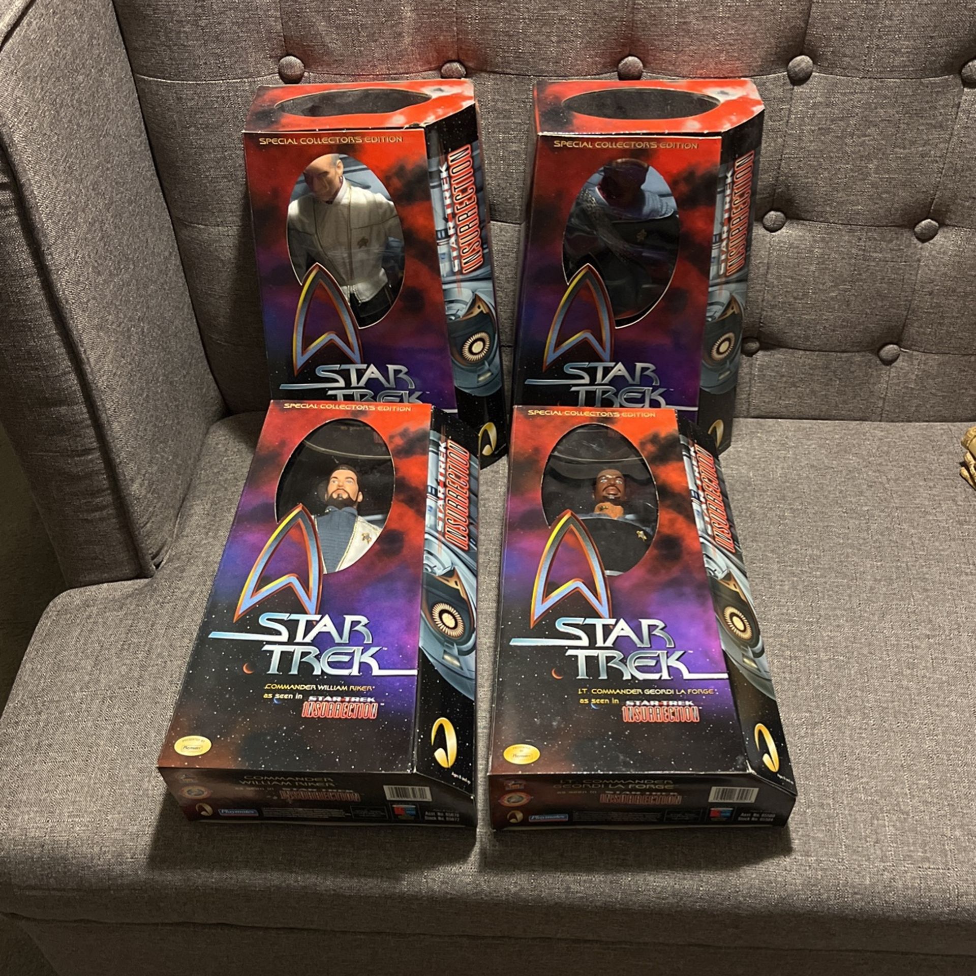 STAR TREK INSURRECTION (1(contact info removed)) LOT OF 4