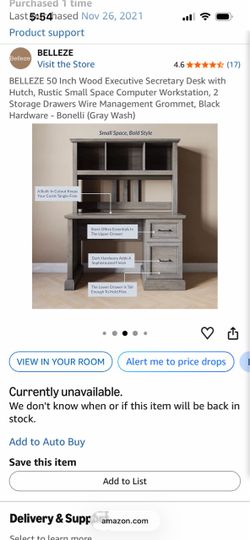 Beautiful desk/ office desk