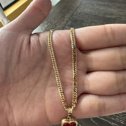 Japan 18k Gold With Pendant 