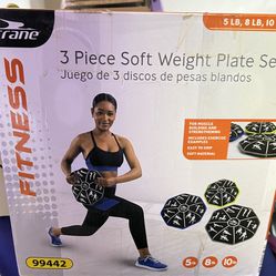 Fitness Soft Plate Weight Set