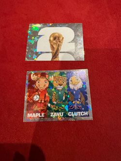 Panini FIFA World Cup Stickers FWC1 and FWC3