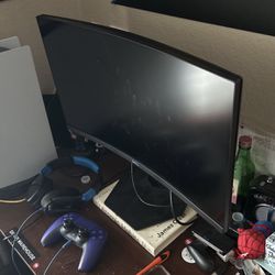 Dell Monitor 27 inch Curved 