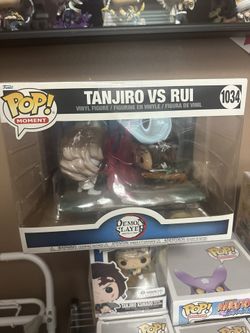Tanjiro vs Rui Funko Pop