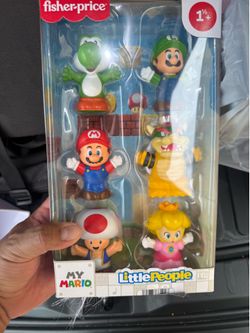Mario play set fisher price little people